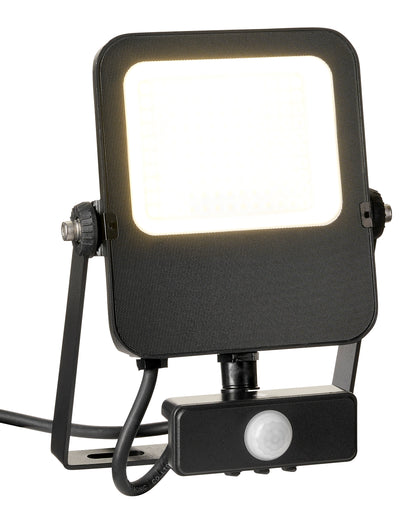 CAPRI LED Basic 50W, 5500lm, 3000K, senzor, IP65, negru