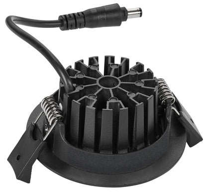 PUNTO LED 5W/8W 927/930/940 36° 230V IP65/IP20 dim negru