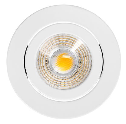 PUNTO LED 8W 760lm 840 36° 230V IP65/IP20 dim alb