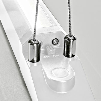 Novia PL 75W 7400/8190lm 930/940, UGR<19 DALI, IP20, alb