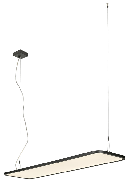 Novia PL 75W 7400/8190lm 930/940, UGR<19 DALI, IP20, negru