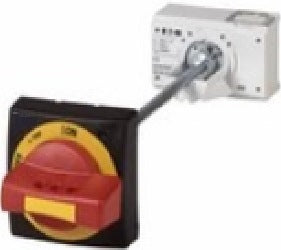 Set mâner principal pe uşă pt. MC2, blocabil, roşu/galben