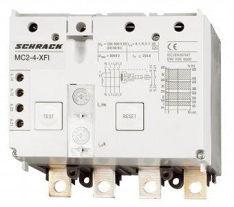 Declansator diferential 0,1-3A 4p, tip A