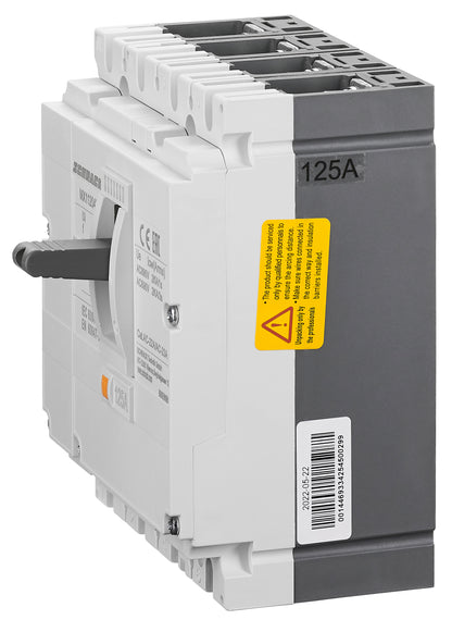 Comutator de putere MX1, 4 poli 125A