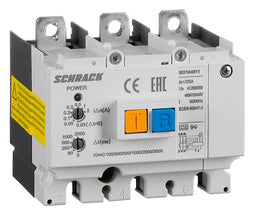Bloc diferential pentru MX1 3 Poli, 0,03 - 2A
