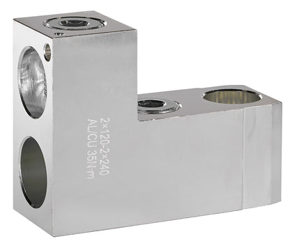 Tunnel Terminal 2x120-240mm² for MX3, 1 piece, max. 500A