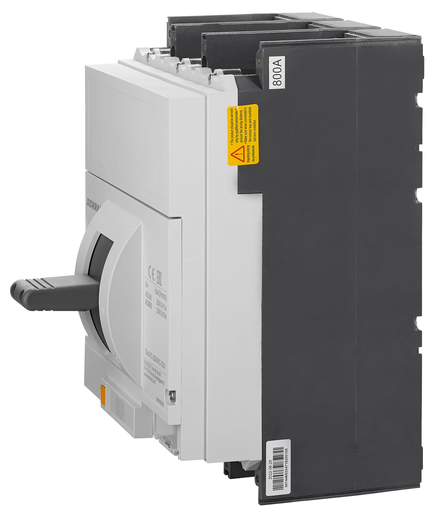 Comutator de putere MX4/800 3 poli 800A