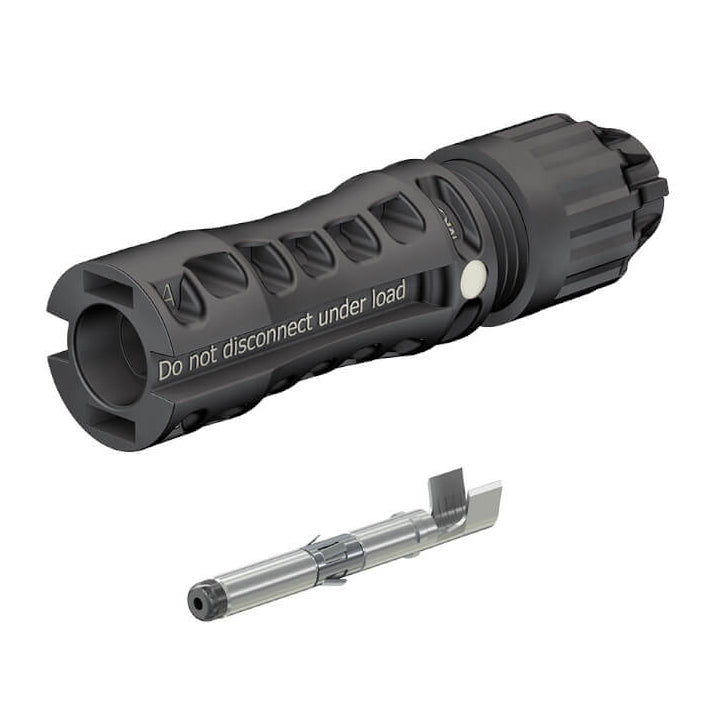 MC4 EVO2 Cable Connector Plug, 10.0 mm², Ø 6.4–8.4 mm
