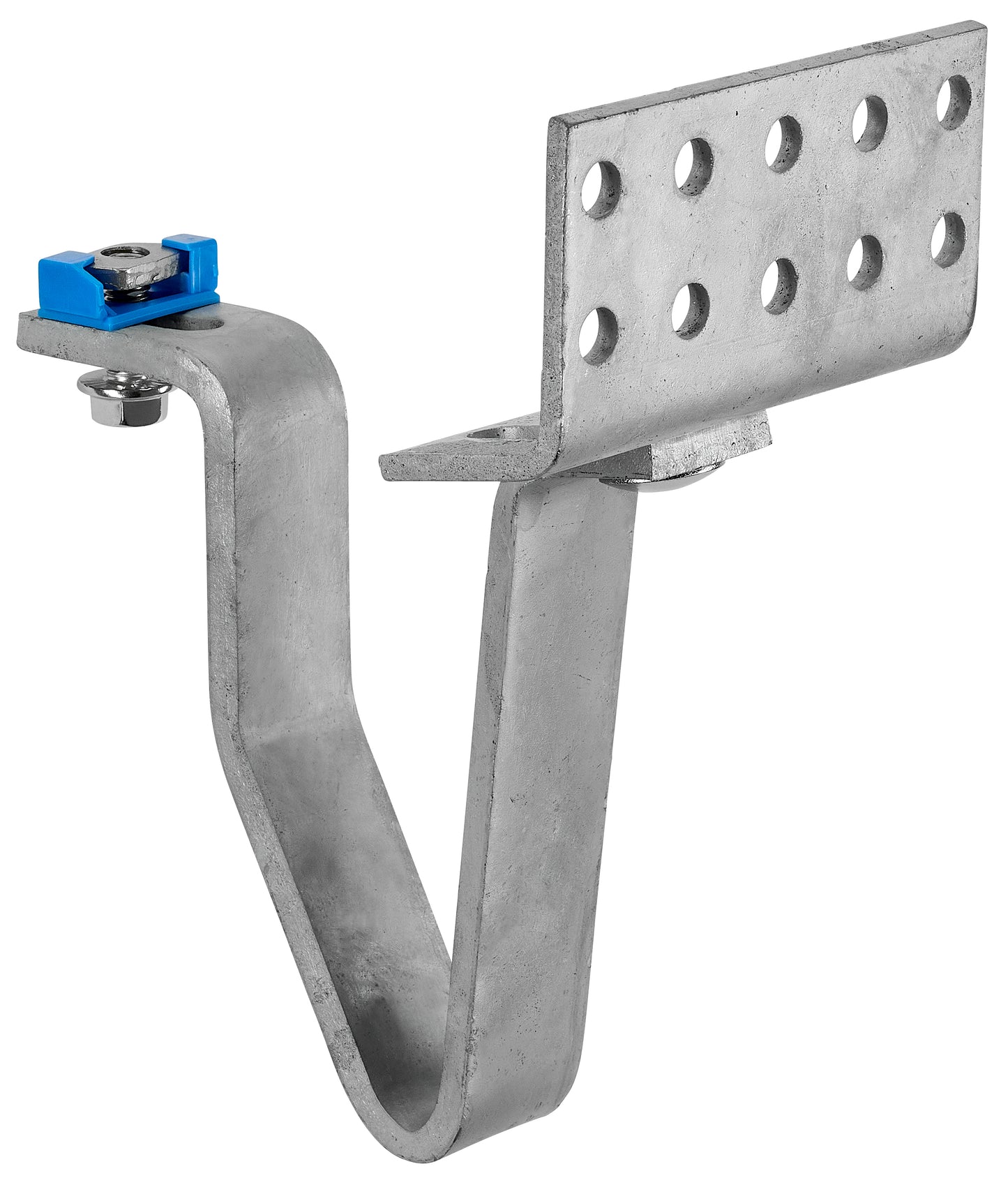 Cârlig acoperiș țiglă 8mm galvanizat gât 42-55mm fotovoltaic