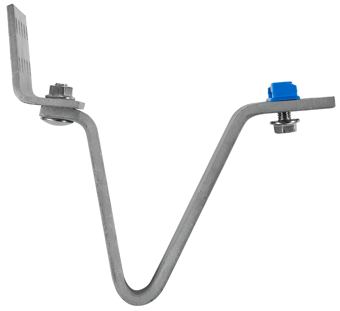 Cârlig acoperiș țiglă 8mm galvanizat gât 42-55mm fotovoltaic