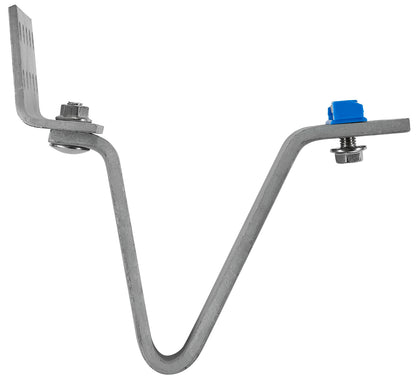 Cârlig acoperiș țiglă 8mm galvanizat gât 42-55mm fotovoltaic