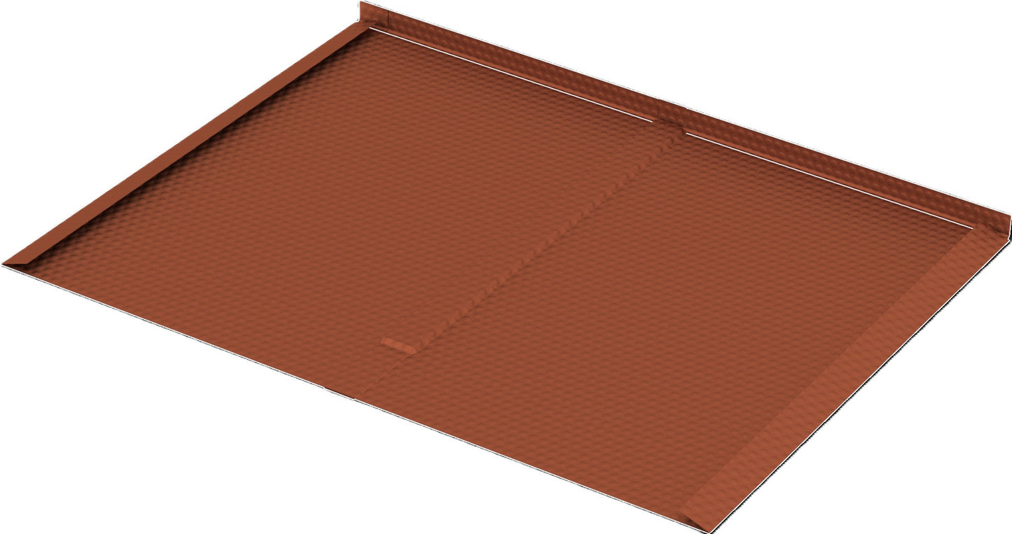 Brick replacement panel 2.1 natural red RAL 8004