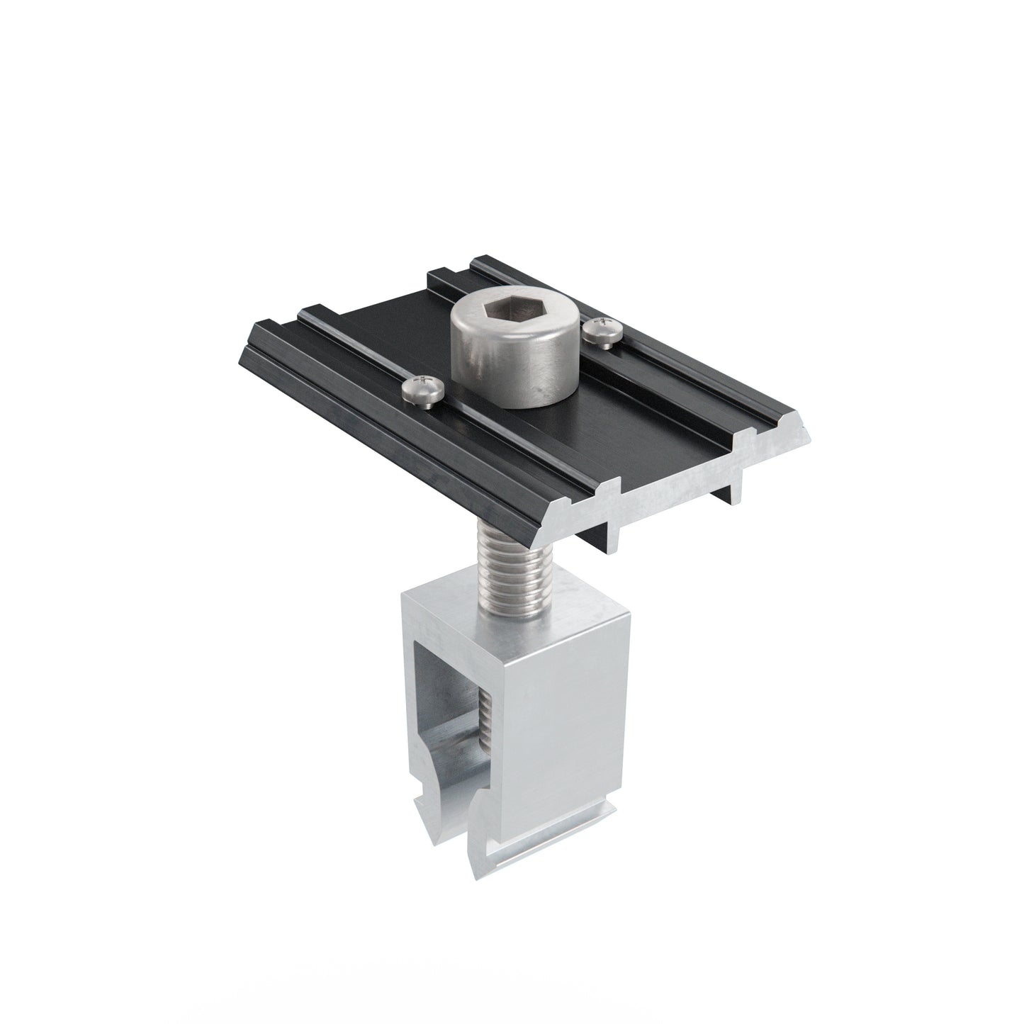 easyCLAMP Middle Clamp with Pin black 28-42