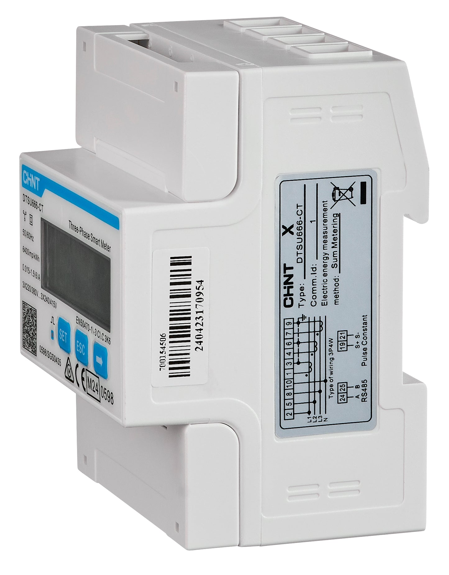 Smart Meter SolaX DTSU666-CT 3ph, 200A/5A