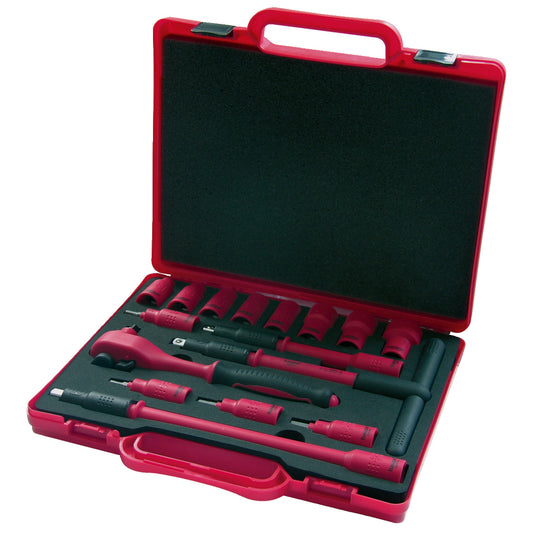 Set chei tubulare izolate 3/8"