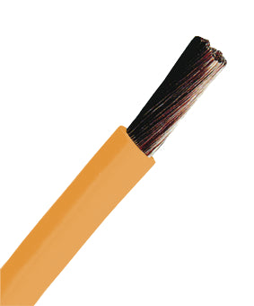 Conductor flexibil cu izolaţie din PVC H07V-K 4mm² orange