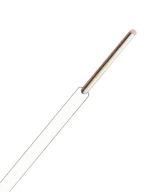 Conductor cu izolaţie din PVC H07V-U 1,5mm² alb