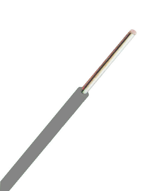 Conductor cu izolaţie din PVC H07V-U 1,5mm² gri, folie