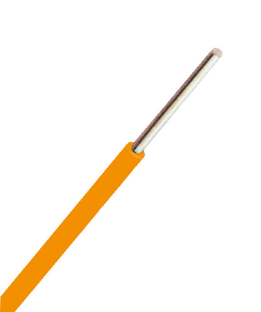 Conductor cu izolaţie din PVC H07V-U 1,5mm² orange, folie