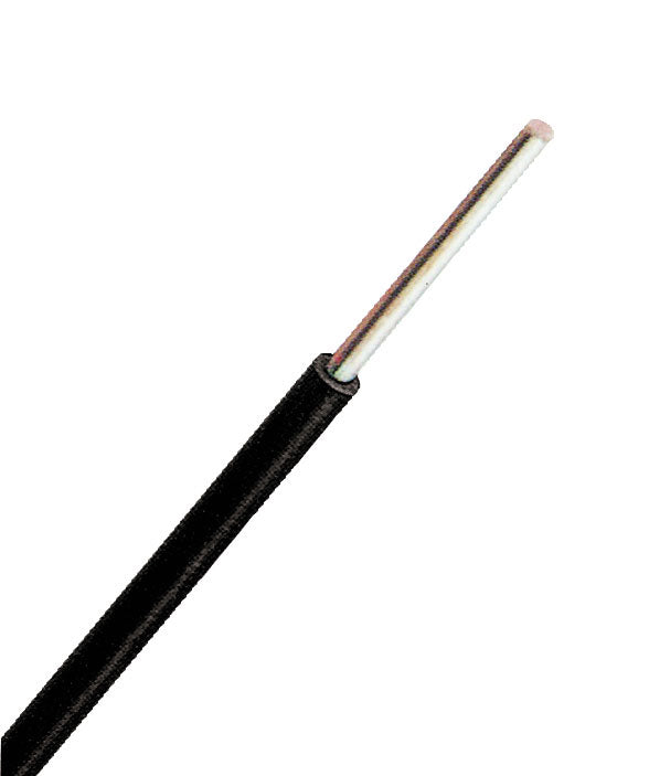 Conductor cu izolaţie din PVC H07V-U 2,5mm² negru