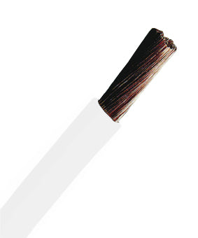Conductor flexibil cu izolaţie din PVC H05V-K 0,75mm² alb