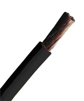 Conductor flex. cu izolaţie din PVC H05V-K 0,75mm² negru HPV