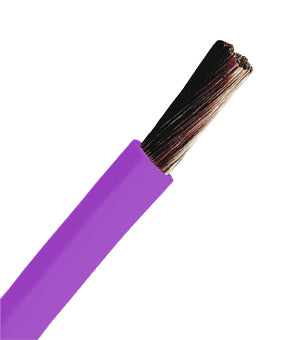 Conductor flex. izolaţie din PVC H05V-K 0,75mm² violet HPV