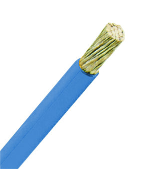Conductor flexibil cu izol. fără halogen, H07Z-K 1,5 albast