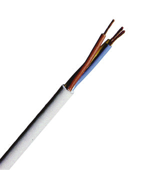 Cablu, iz.+manta PVC, H05VV-F 4 G 1,5mm² gri deschis, 100m